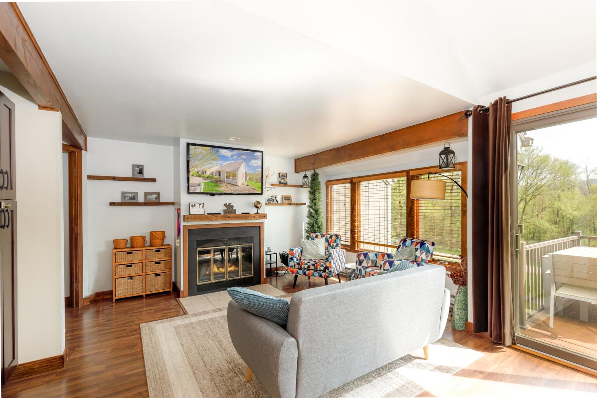 Quiet Home Minutes From Lake Galena & Eagle Ridge Bagian luar foto